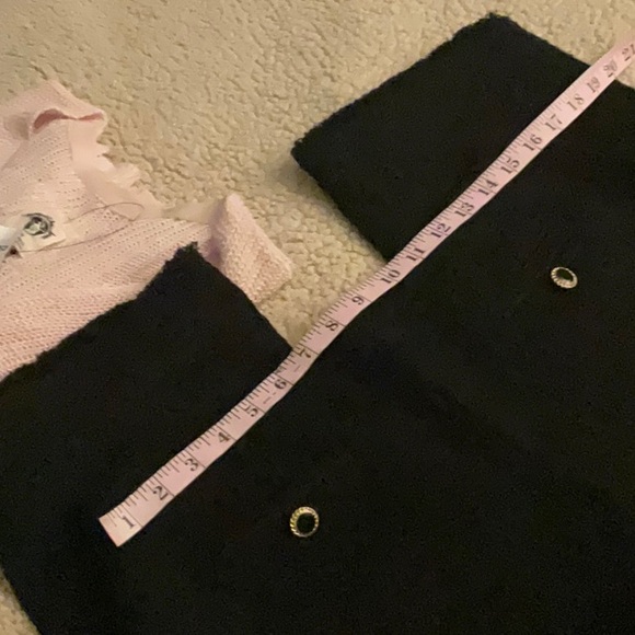 Ted Baker London Kattyyt Boucllè Straight leg Ankle Pants -size 3 color black - Picture 9 of 14